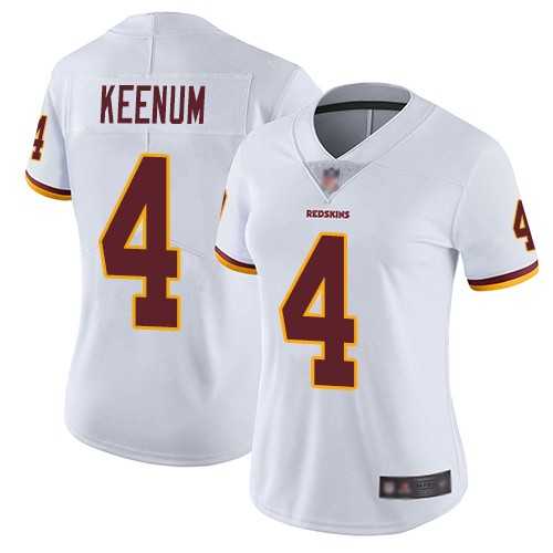Women Nike Redskins 4 Case Keenum White Vapor Untouchable Limited Jersey Dzhi,We sell and wholesale Women Nike Redskins 4 Case Keenum White Vapor Untouchable Limited Jersey Dzhi on line form chian!